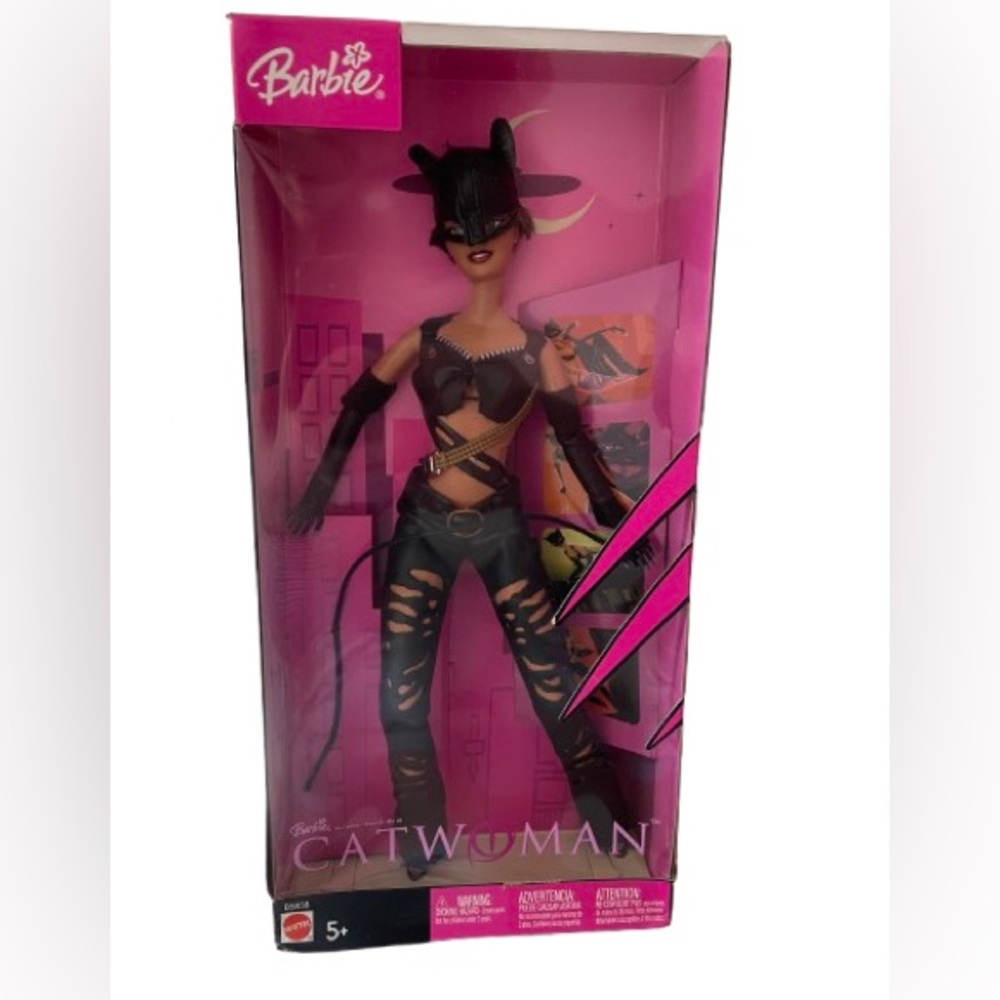 Vintage 2004 Catwoman Barbie Halle Berry